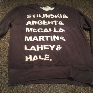 Teen Wolf name sweatshirt